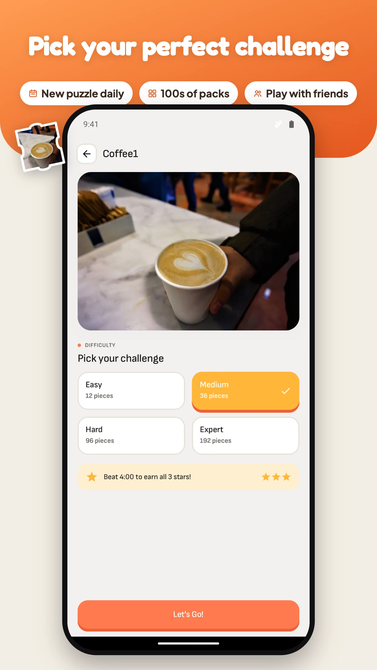Coffee Jigsaw Puzzle screenshot