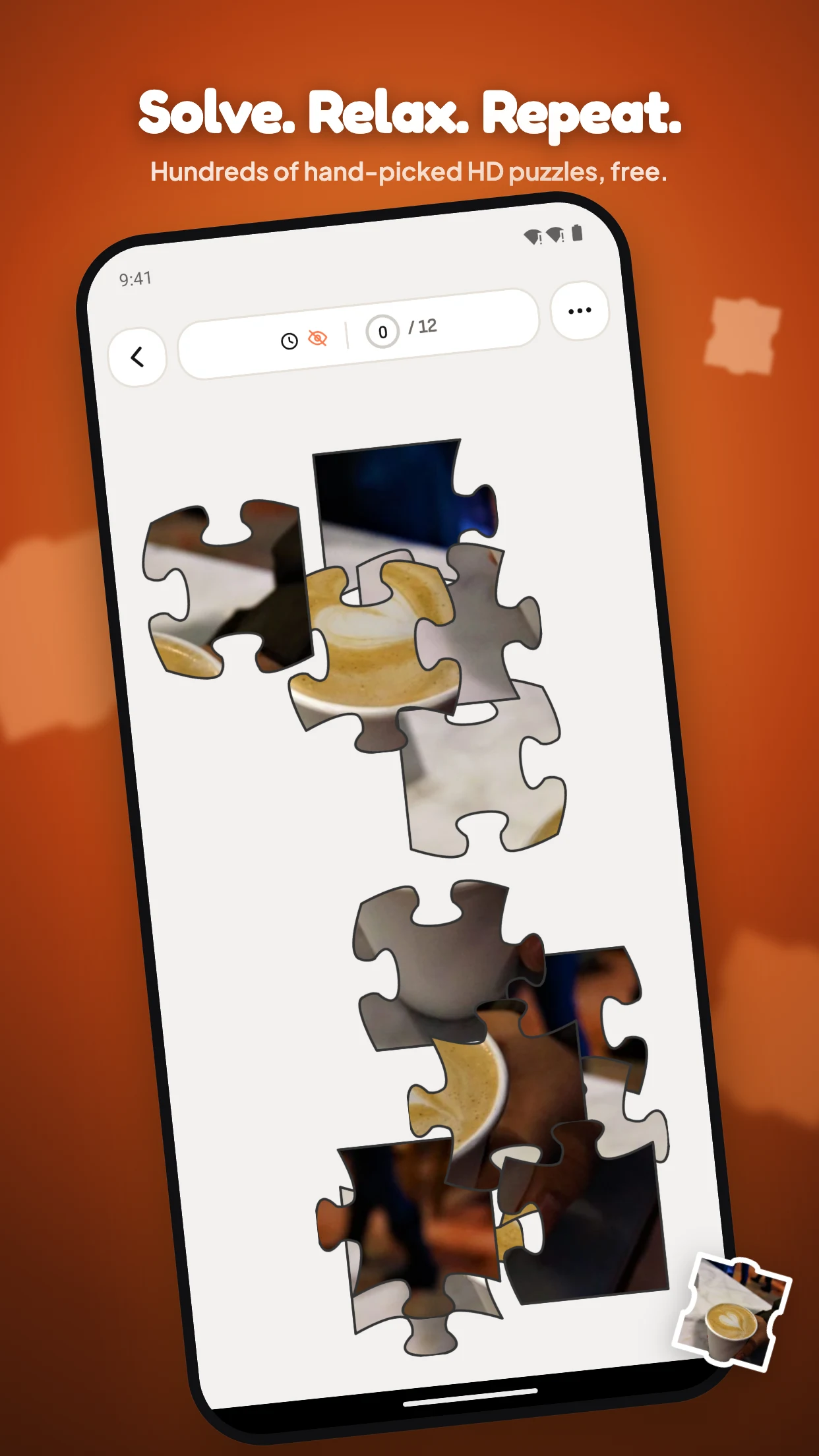 Coffee Jigsaw Puzzle screenshot