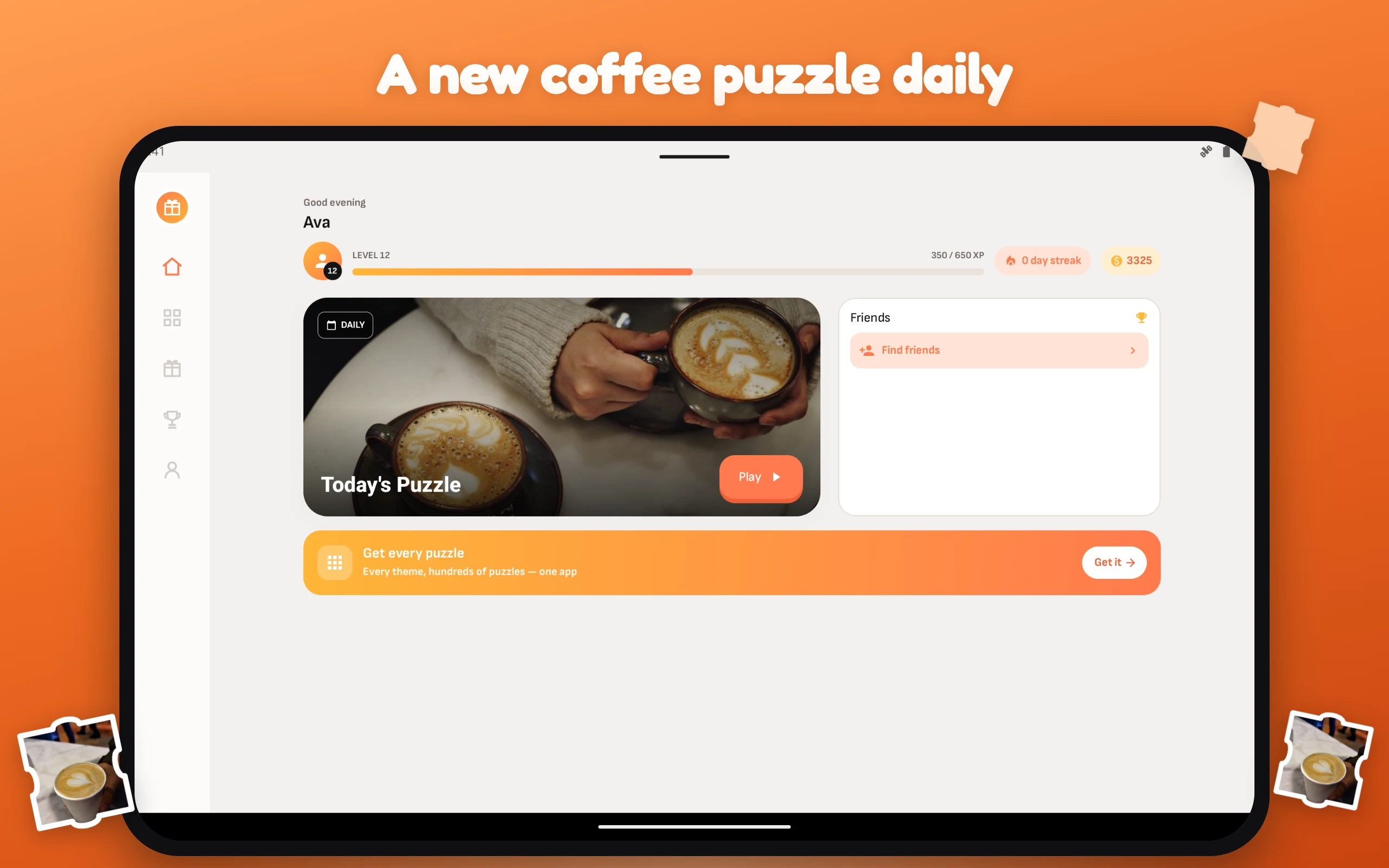 Coffee Jigsaw Puzzle screenshot