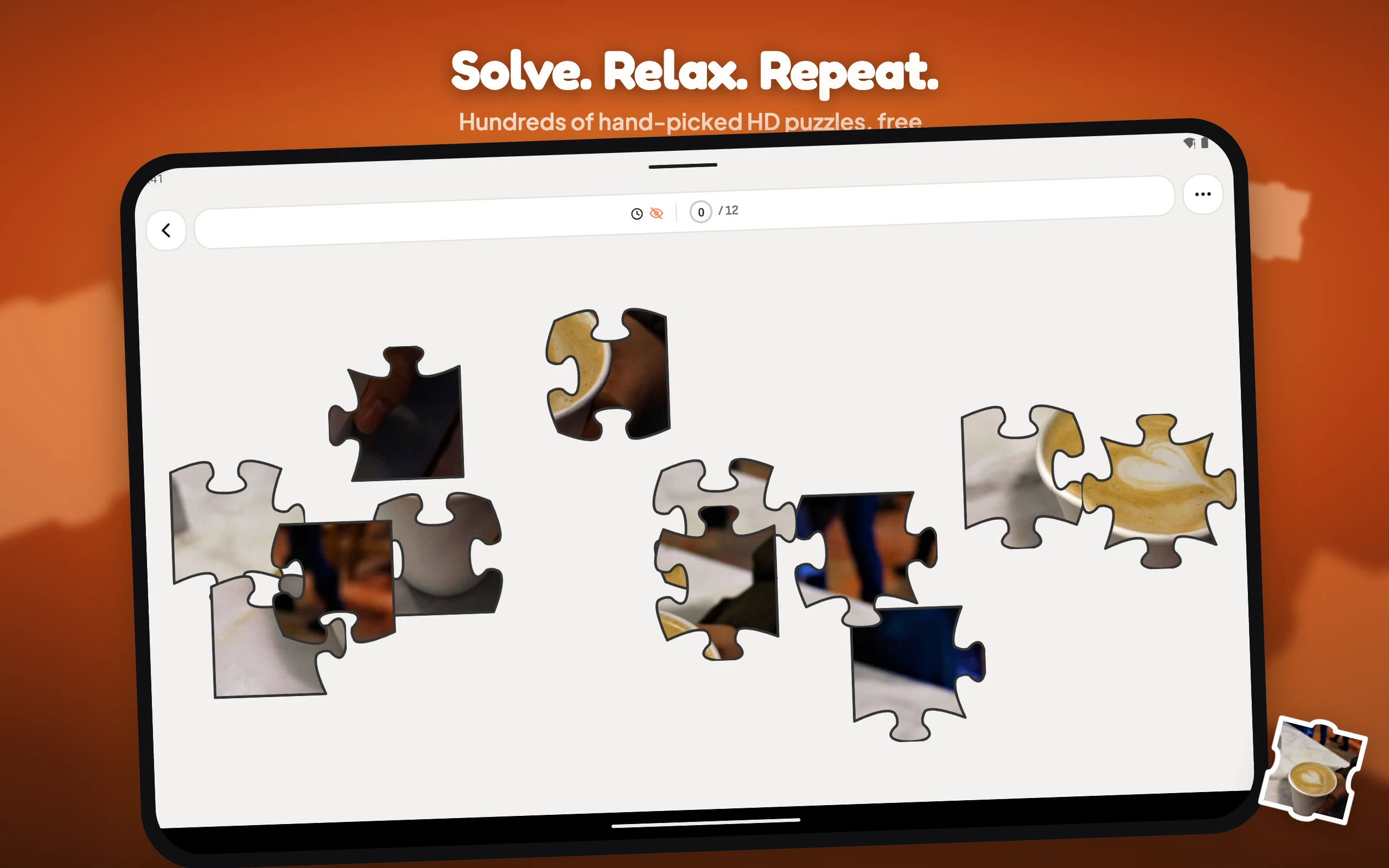 Coffee Jigsaw Puzzle screenshot